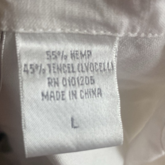 Soft Surroundings 55% Hemp shirt - Picture 7 of 7